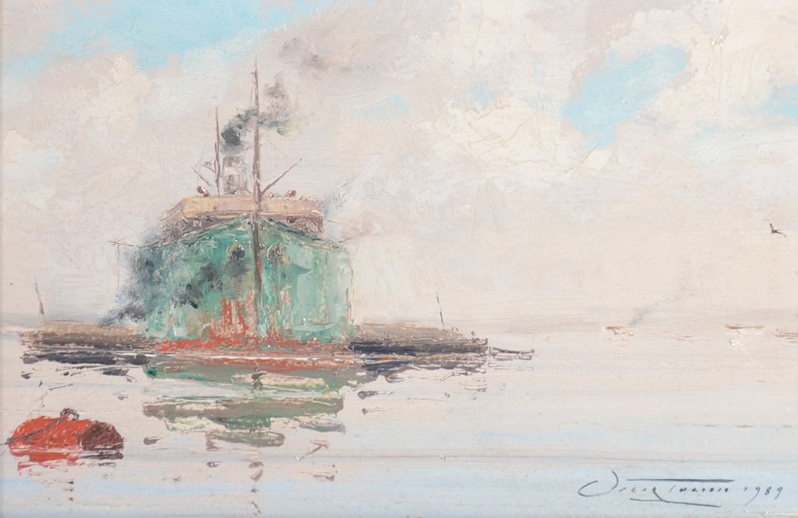 Oscar Tecídio (1926-1995), Barcos ao largo - foto 1 de 6