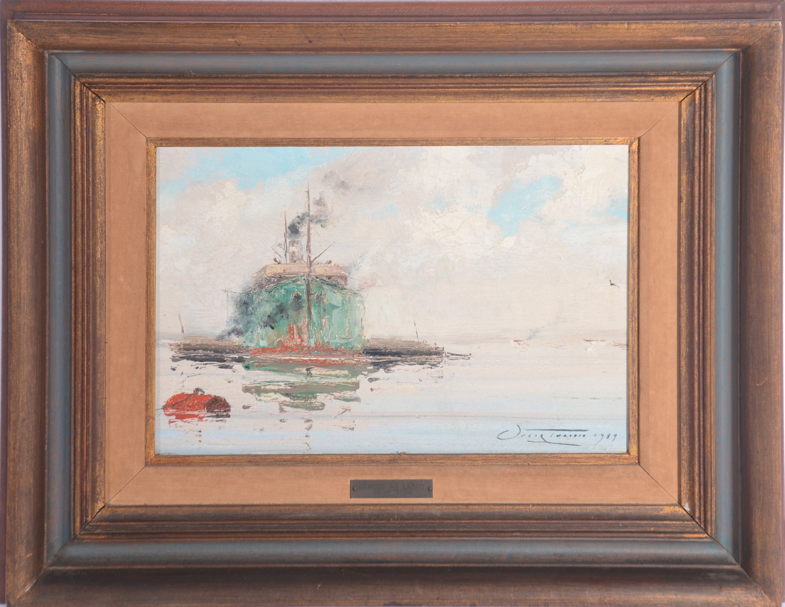 Oscar Tecídio (1926-1995), Barcos ao largo - foto 2 de 6
