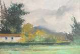 Oscar Tecídio (1926-1995), Mudança de Tempo - T... - Óleo sobre eucatex.