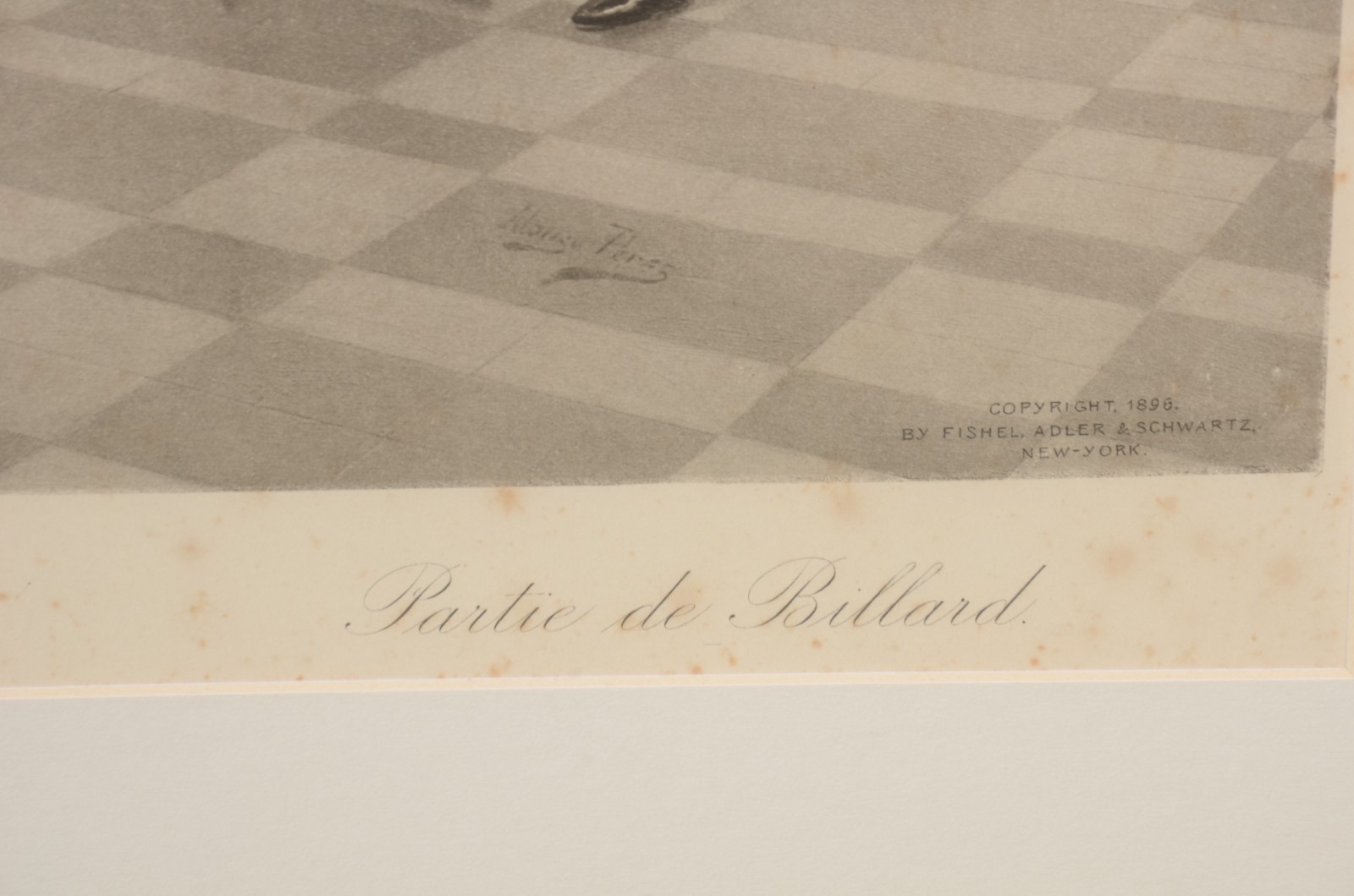 Melodie d'amour / Partie de billard - foto 3 de 7