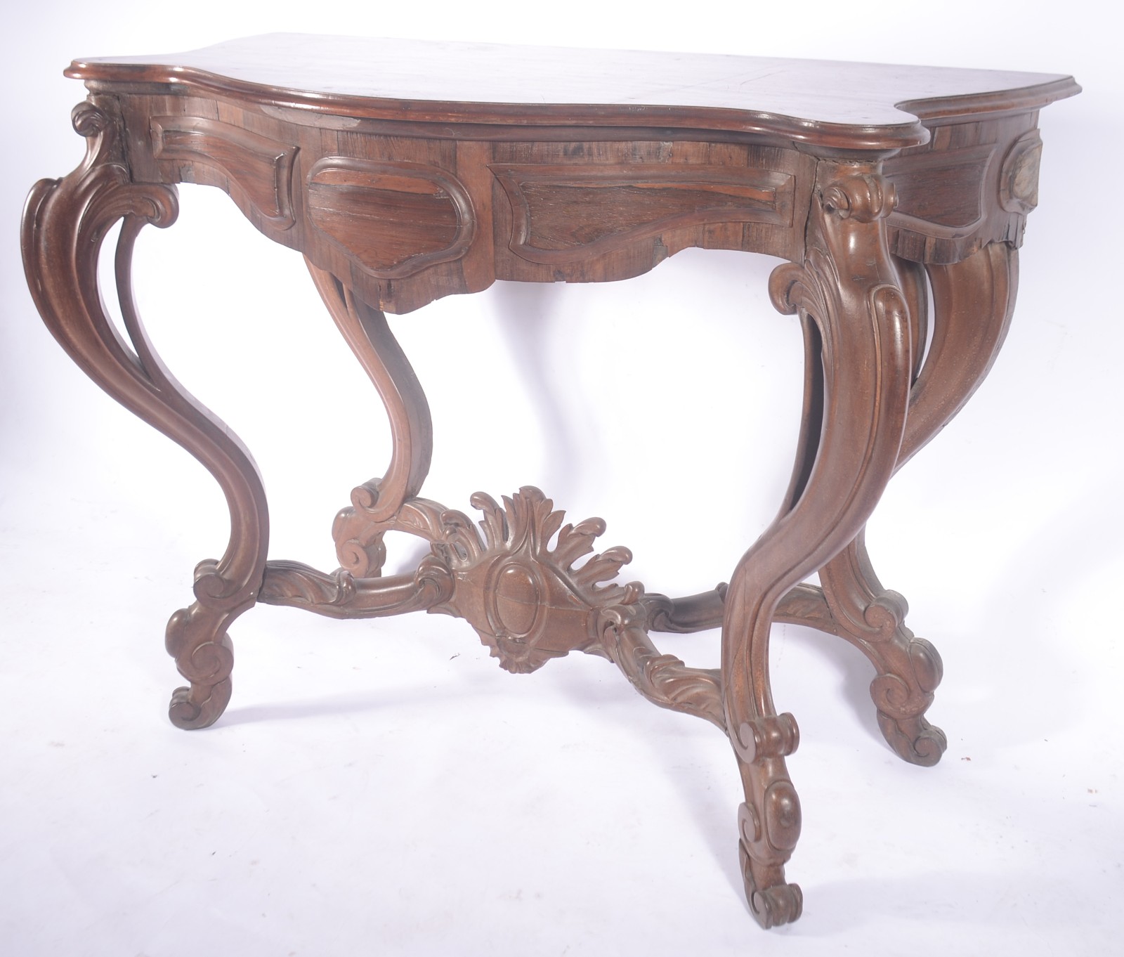 Console em madeira nobre estilo Beranger, Pernambuco - séc. XIX... - foto 1 de 11