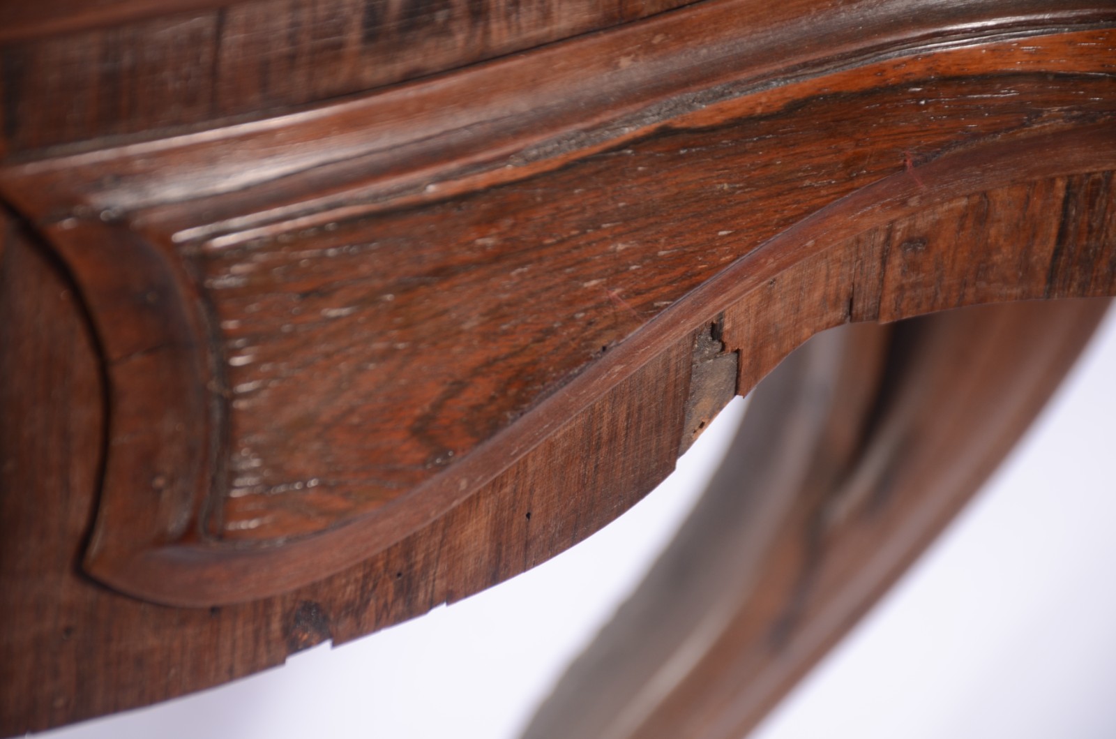 Console em madeira nobre estilo Beranger, Pernambuco - séc. XIX... - foto 10 de 11