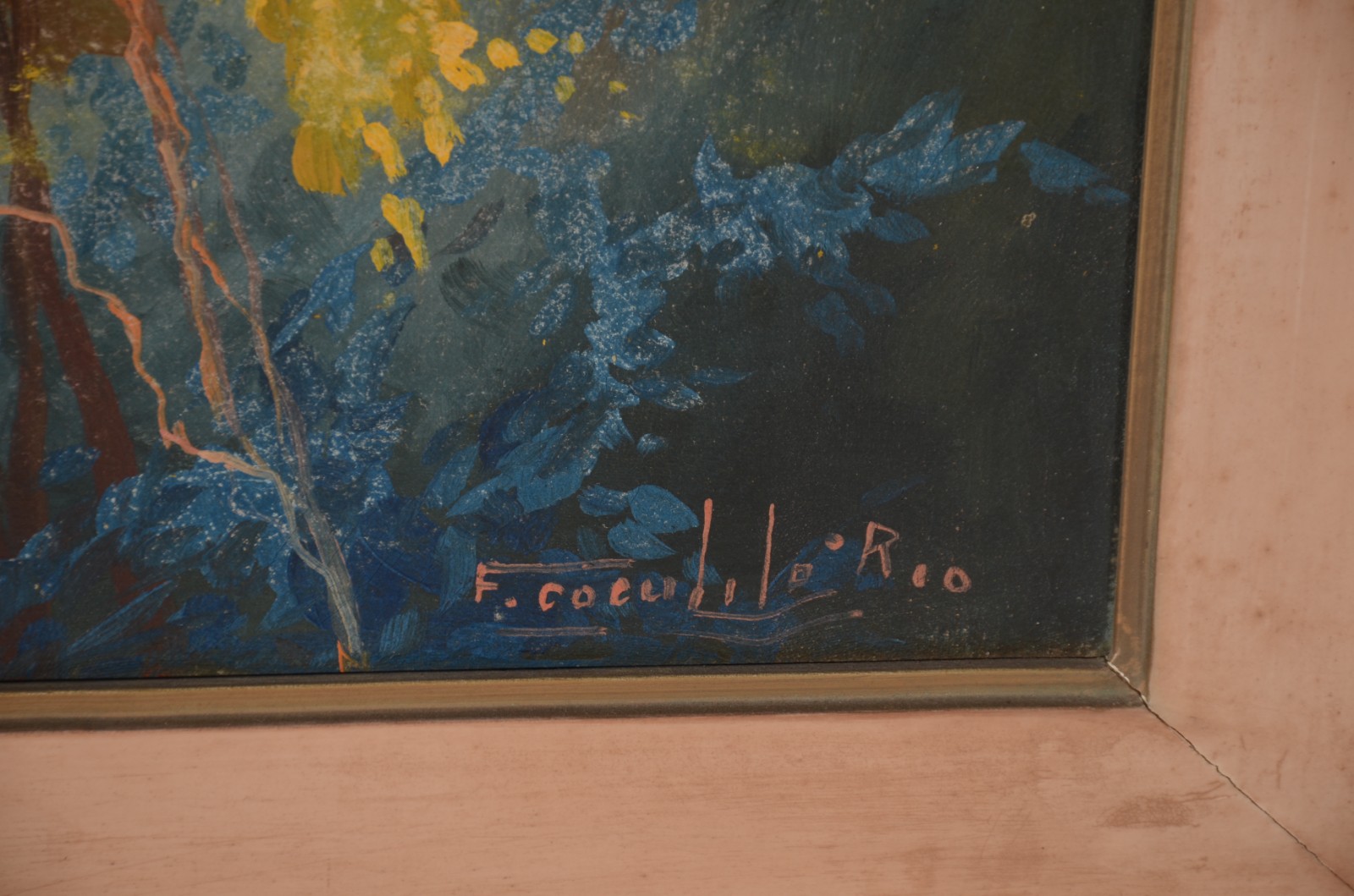 Francisco Coculilo (1893-1971), Paisagem do Rio de Janeiro - foto 3 de 4