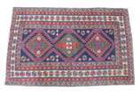 Tapete Kazak (1001),  - Tapete Kazak. Com pequena emenda.