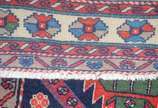 Tapete Kazak (1001),  - Tapete Kazak. Com pequena emenda.
