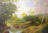 Mauro Ferreira (1958-2021), Ribeiro da Mata - Óleo sobre tela.