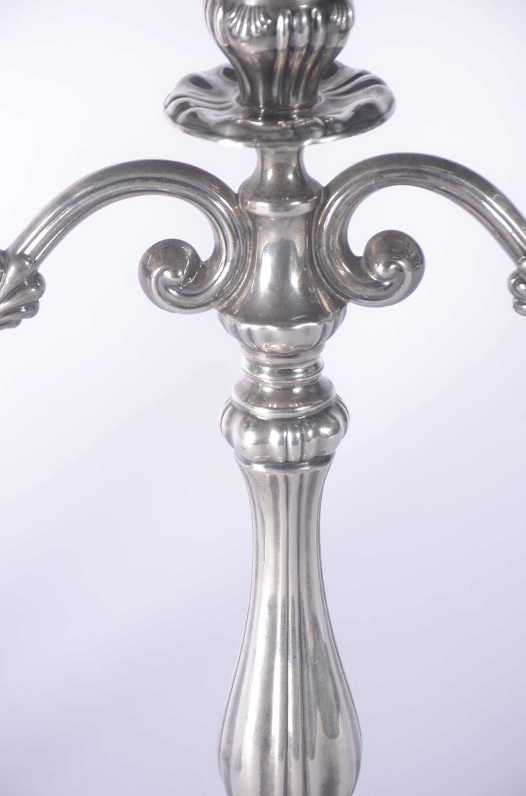 Par de candelabros de prata peruana contraste 925 mls., para 3 velas... - foto 6 de 9