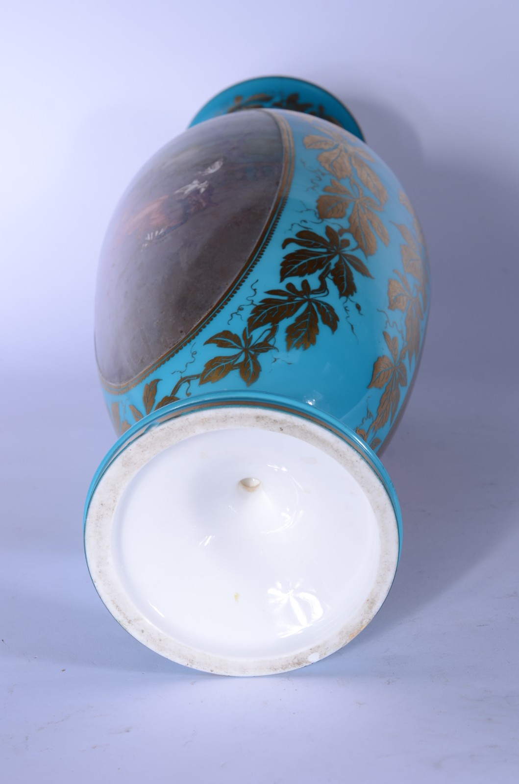 Belíssimo vaso de porcelana francesa Velho Paris, decorado com... - foto 9 de 10