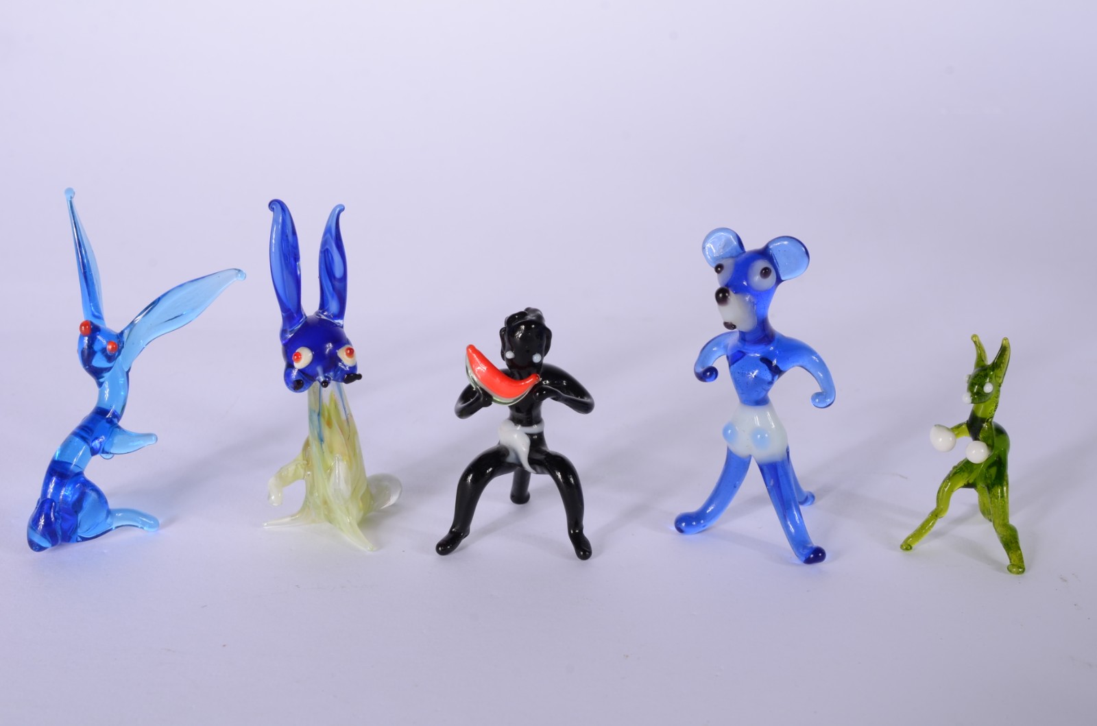 Lote com 13 miniaturas diversas de murano. - foto 2 de 4