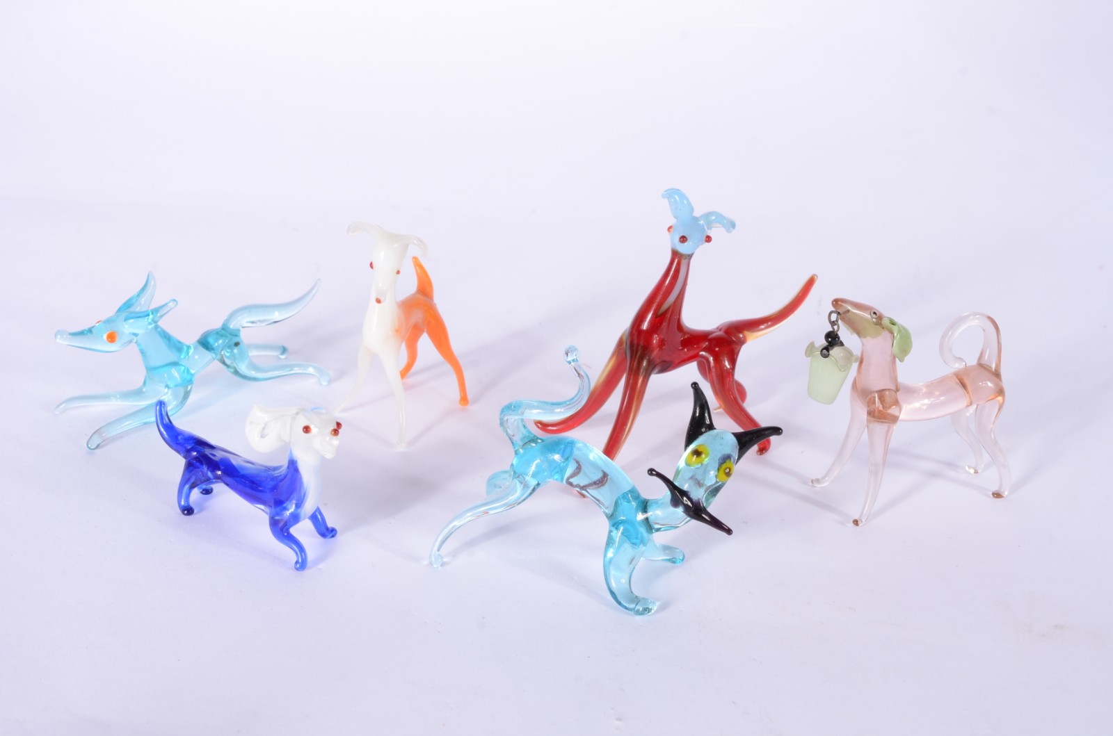 Lote com 13 miniaturas de murano. - foto 2 de 3