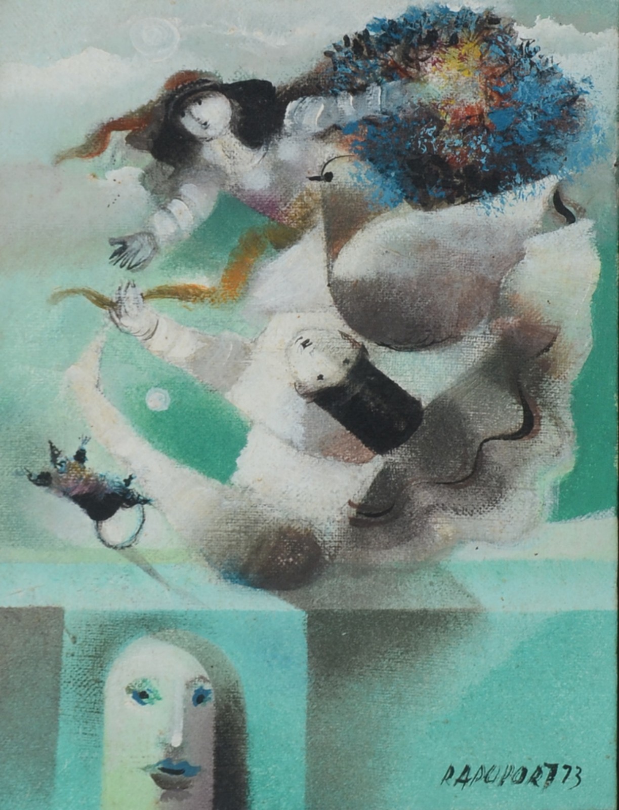 Alexandre Rapoport (1929), O Bouquet Azul - foto 1 de 4