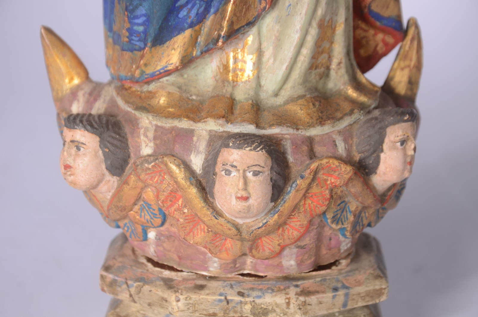Nossa Senhora da Conceição - Antiga imagem de madeira policromada e... - foto 4 de 8