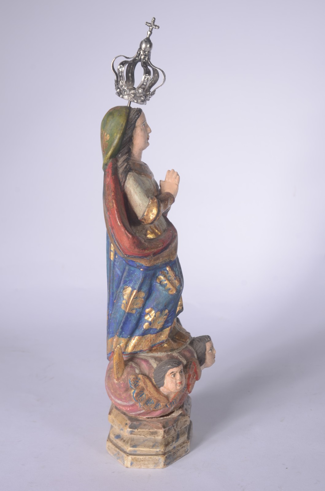 Nossa Senhora da Conceição - Antiga imagem de madeira policromada e... - foto 7 de 8