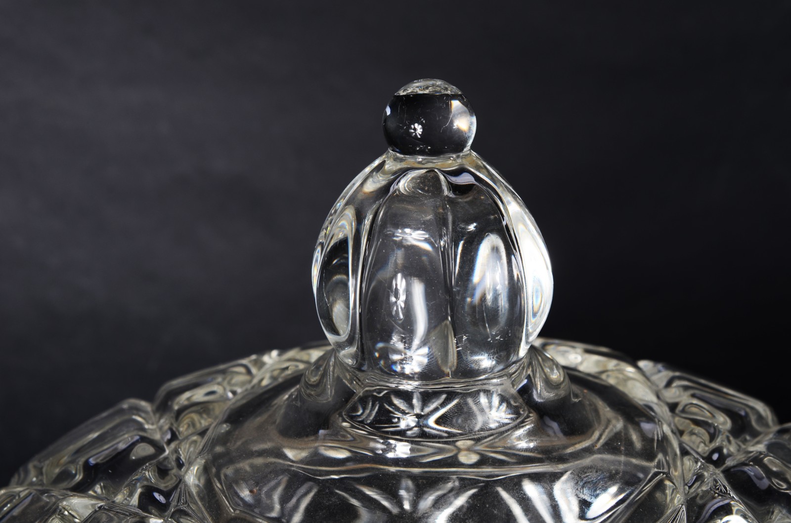 Poncheira de cristal europeu lapidado com 6 canecas. - foto 10 de 11