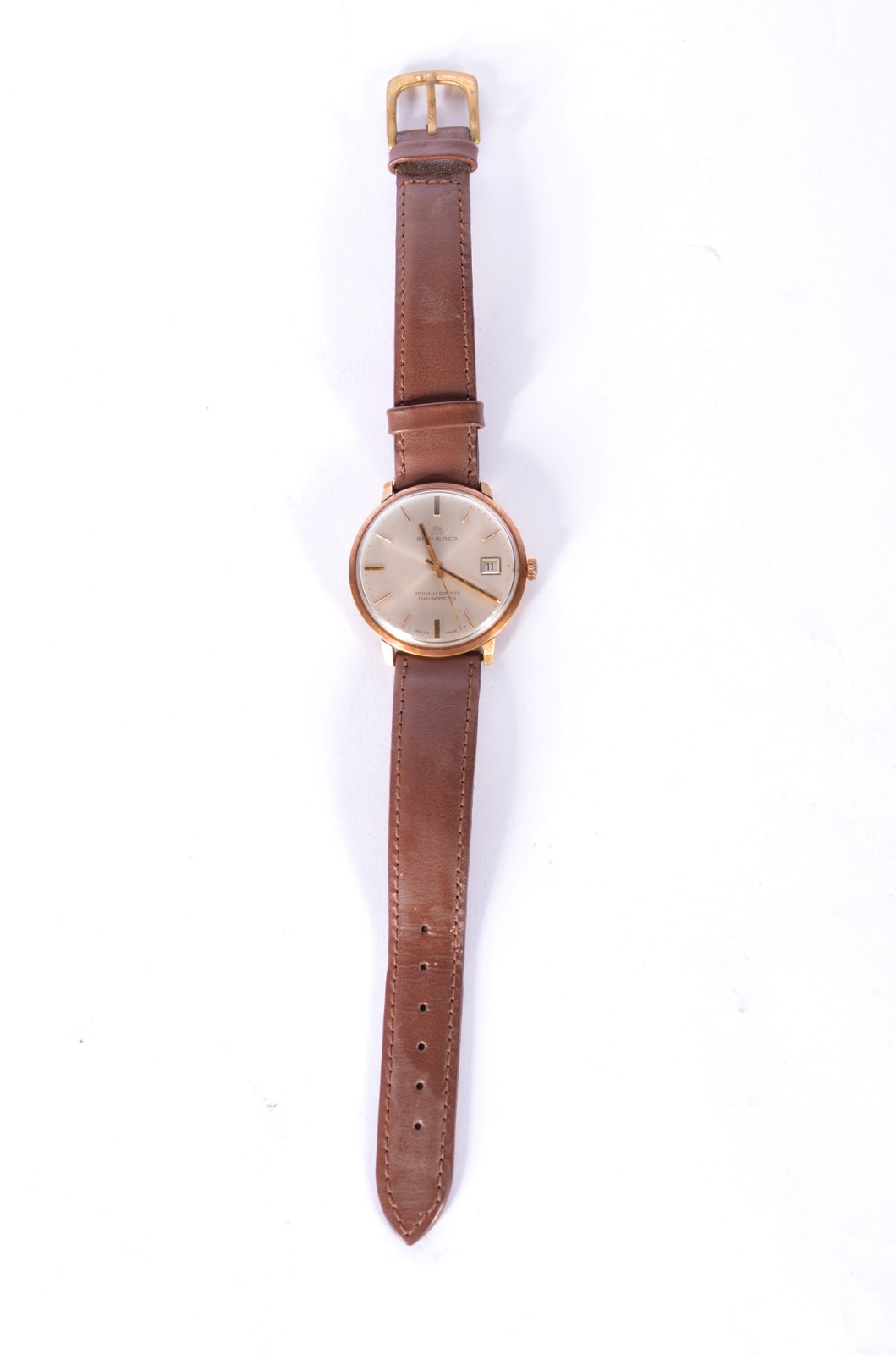 Relógio de pulso masculino, caixa de ouro 18 k., automático... - foto 2 de 8