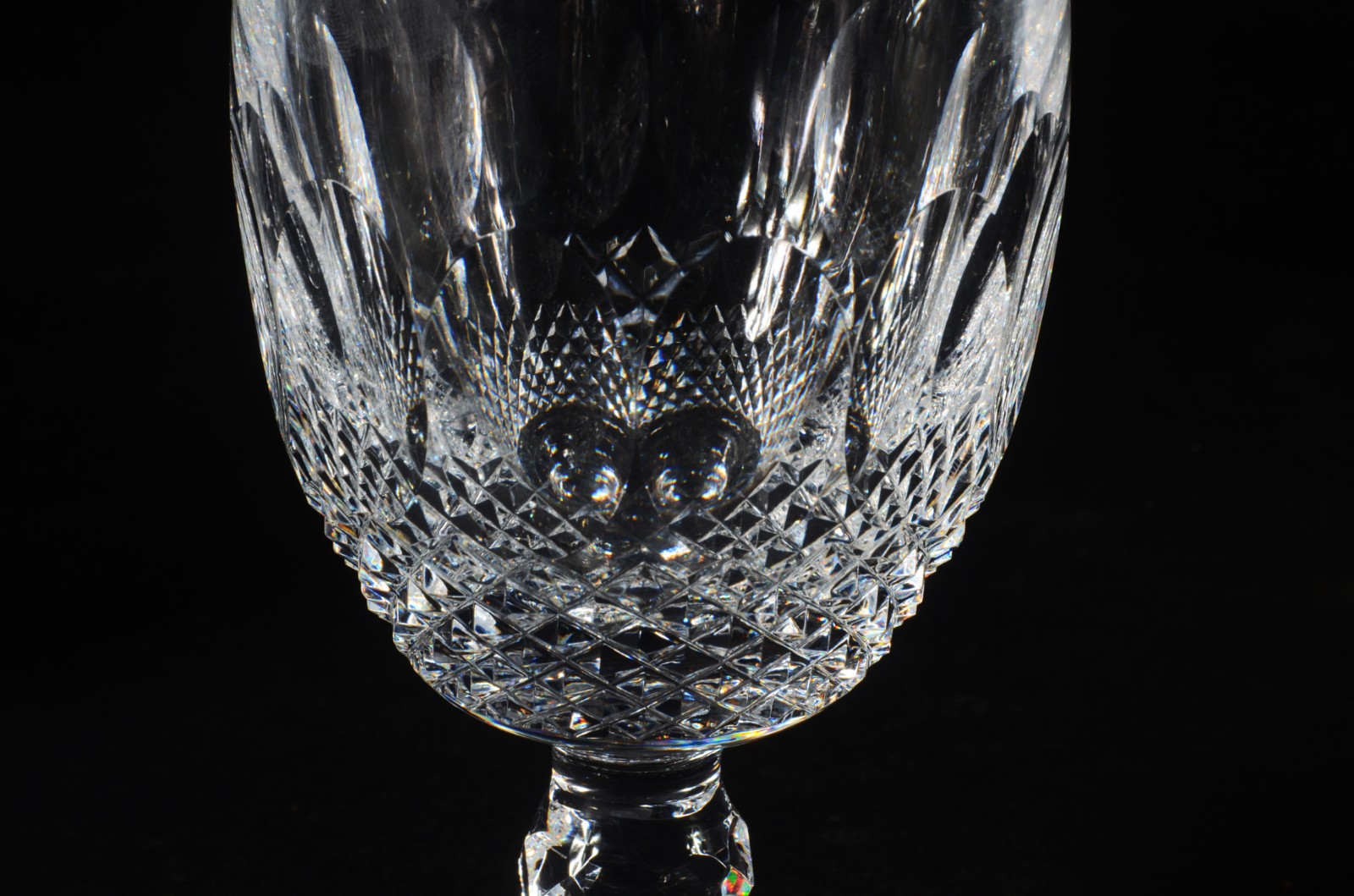 Serviço de cristal ingles lapidado Waterford, composto de: 9 copos... - foto 7 de 9