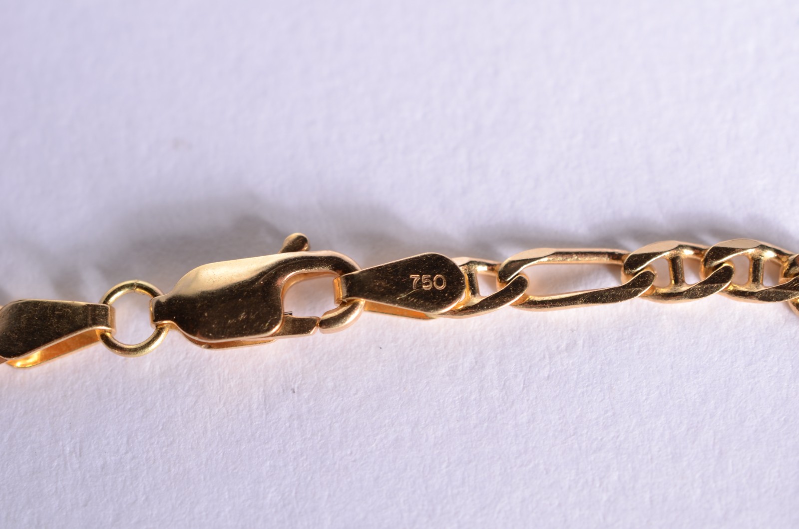 Pulseira elós portugueses de ouro 18 k., contraste 750 mls. (Por... - foto 4 de 4