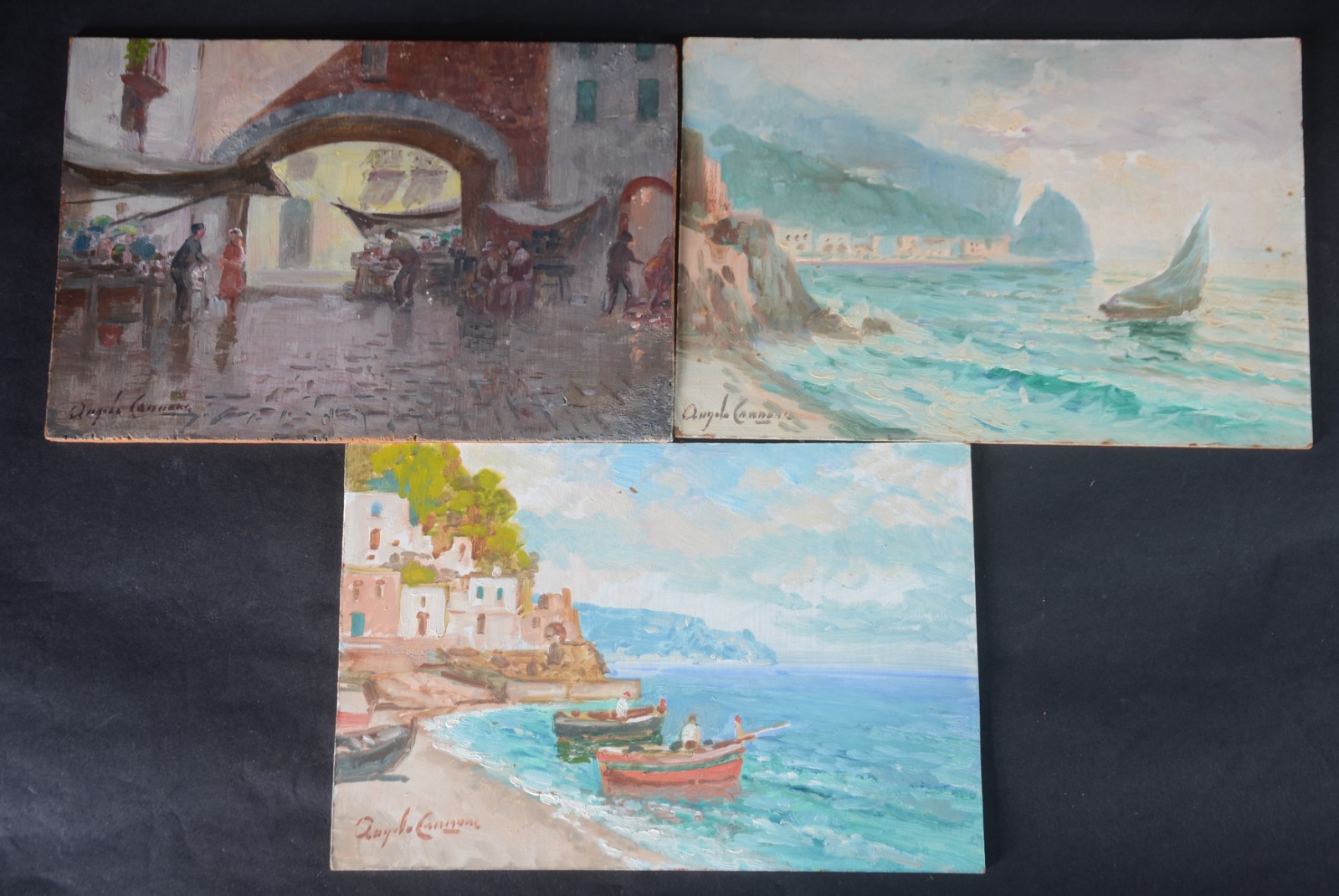 Angelo Cannone (1899-1992), Marinhas e paisagem - foto 1 de 5