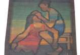 EILA Ampula (FinlÂndia 1916 / Penedo,RJ  2008),  - Tapeçaria. Desgastes.