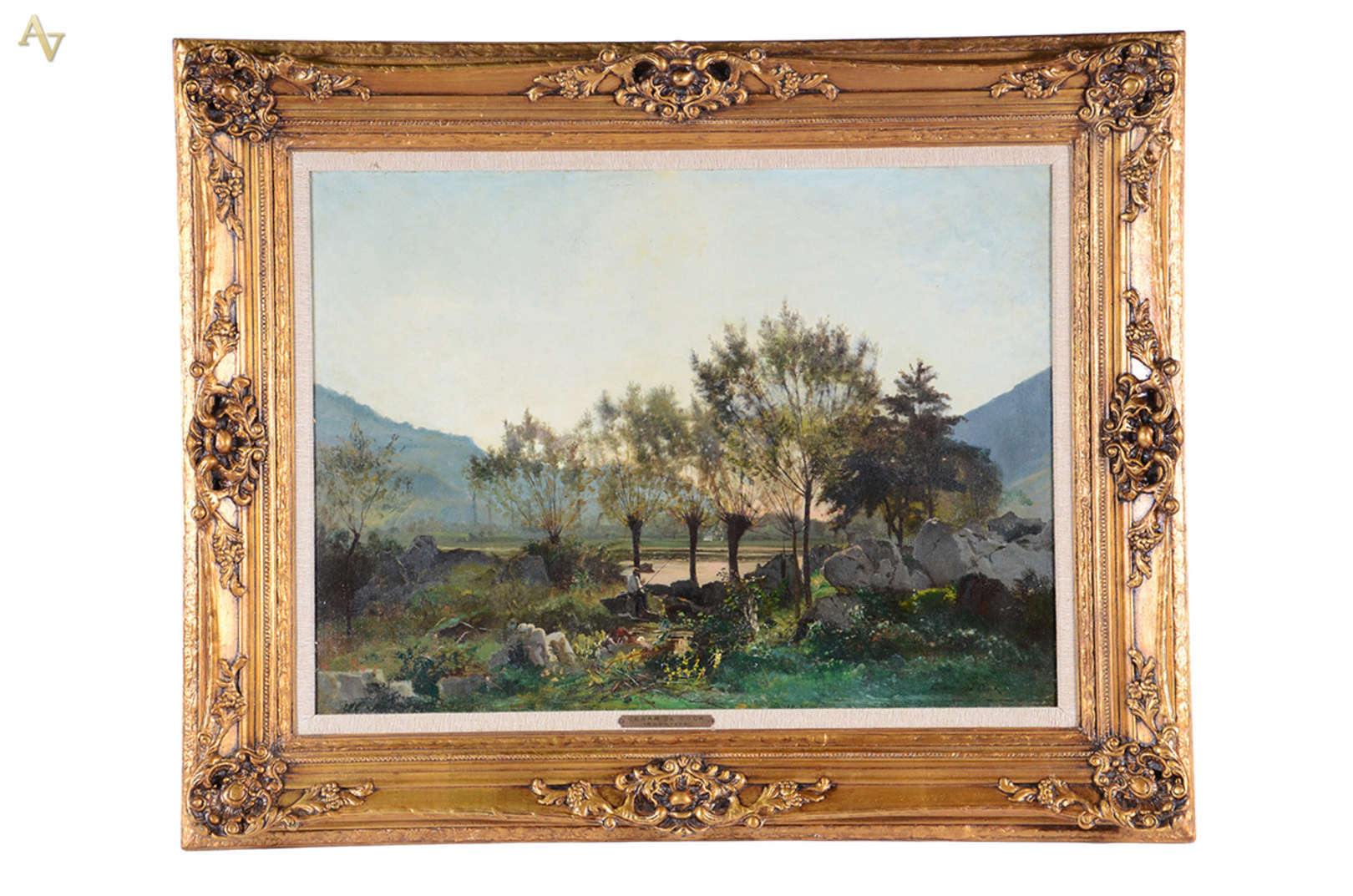 César de Cock (1823-1904), Paisagem - foto 1 de 4