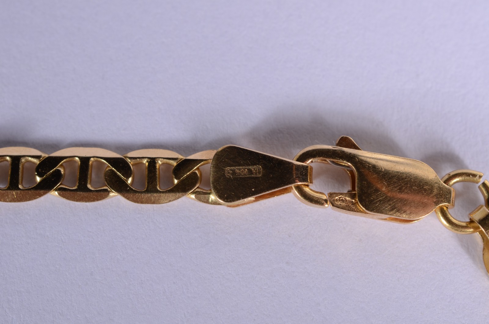 Pulseira de ouro 18 k., contraste 750 mls modelo italiano. (Por... - foto 3 de 5