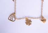 Pulseira de criança de ouro 18 k. (Por motivos ... - Pulseira de criança de ouro 18 k. (Por motivos de segurança a peça não se encontra na loja).