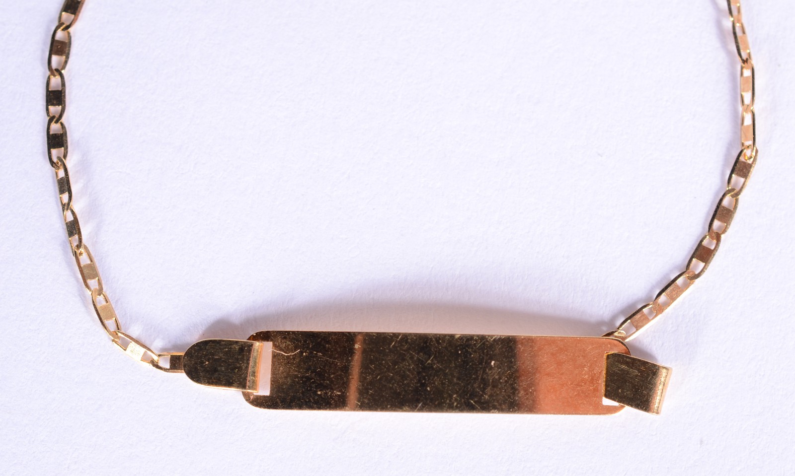 Pulseira de ouro 18 k., contraste 750 mls. (Por motivos de segurança... - foto 1 de 7