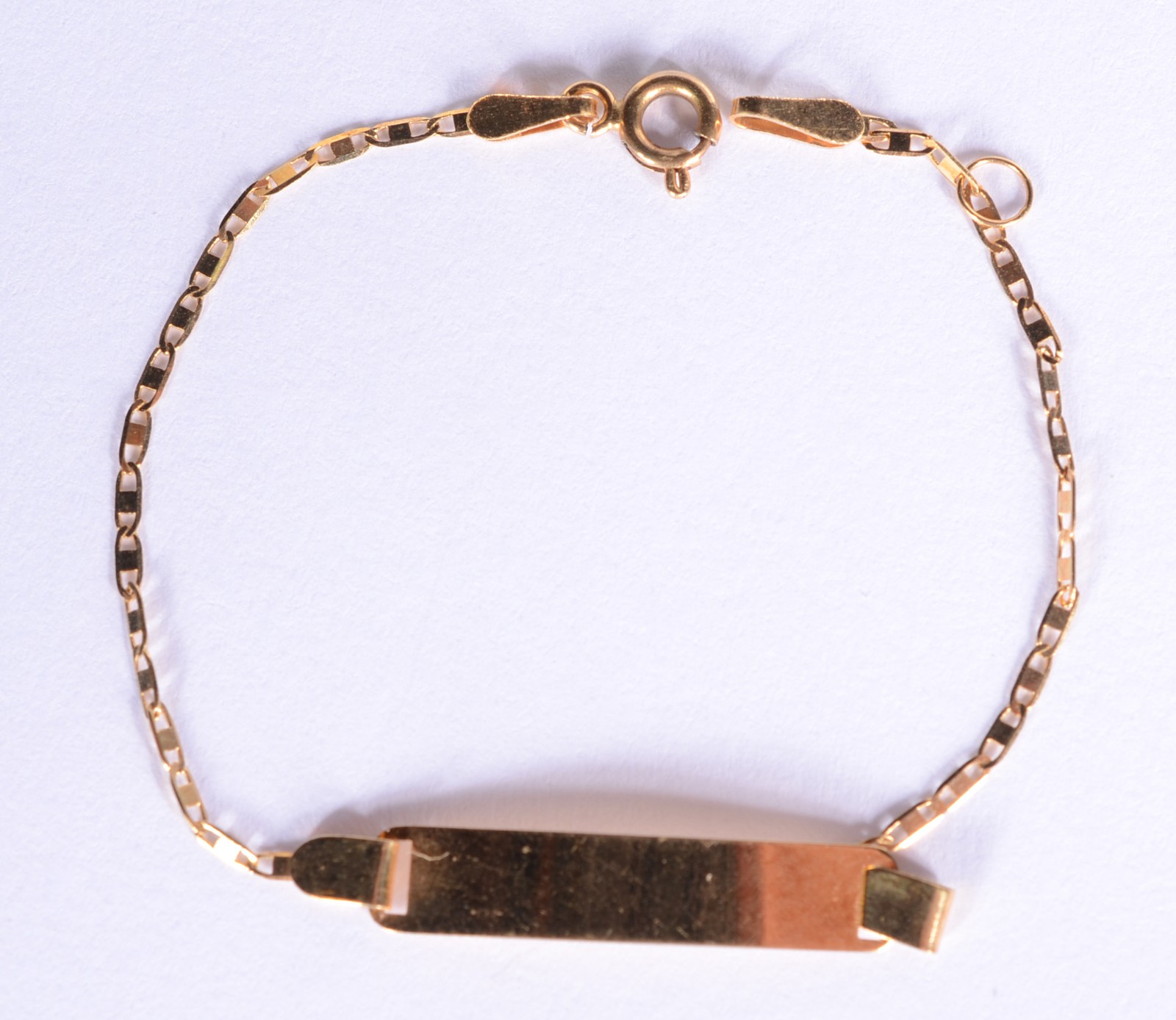 Pulseira de ouro 18 k., contraste 750 mls. (Por motivos de segurança... - foto 2 de 7
