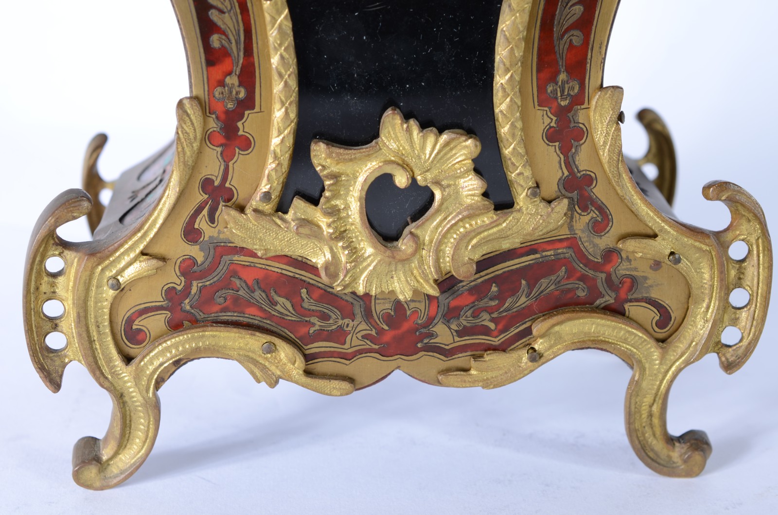Relógio de mesa francês com caixa ao gosto "boulle", aplicações de... - foto 3 de 9