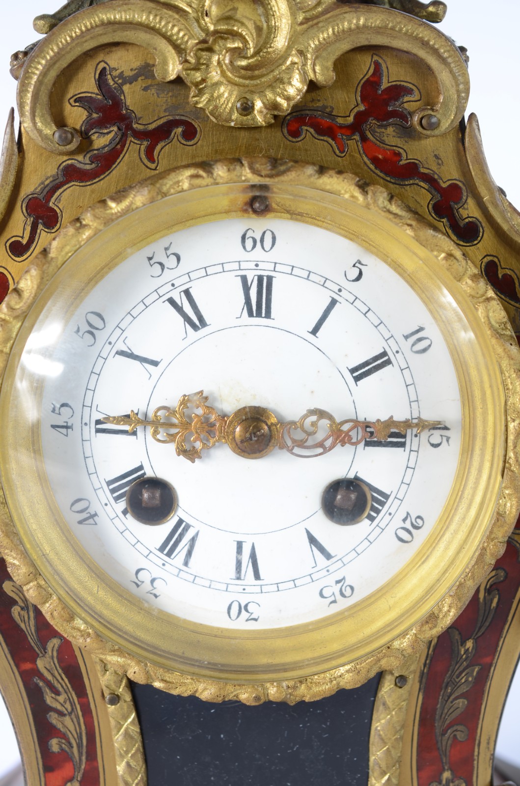 Relógio de mesa francês com caixa ao gosto "boulle", aplicações de... - foto 4 de 9