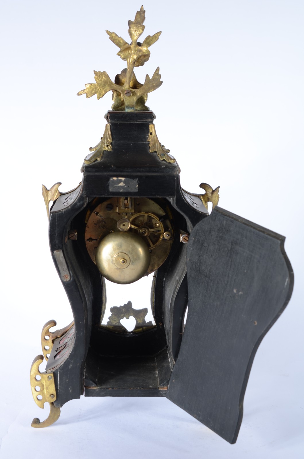 Relógio de mesa francês com caixa ao gosto "boulle", aplicações de... - foto 7 de 9