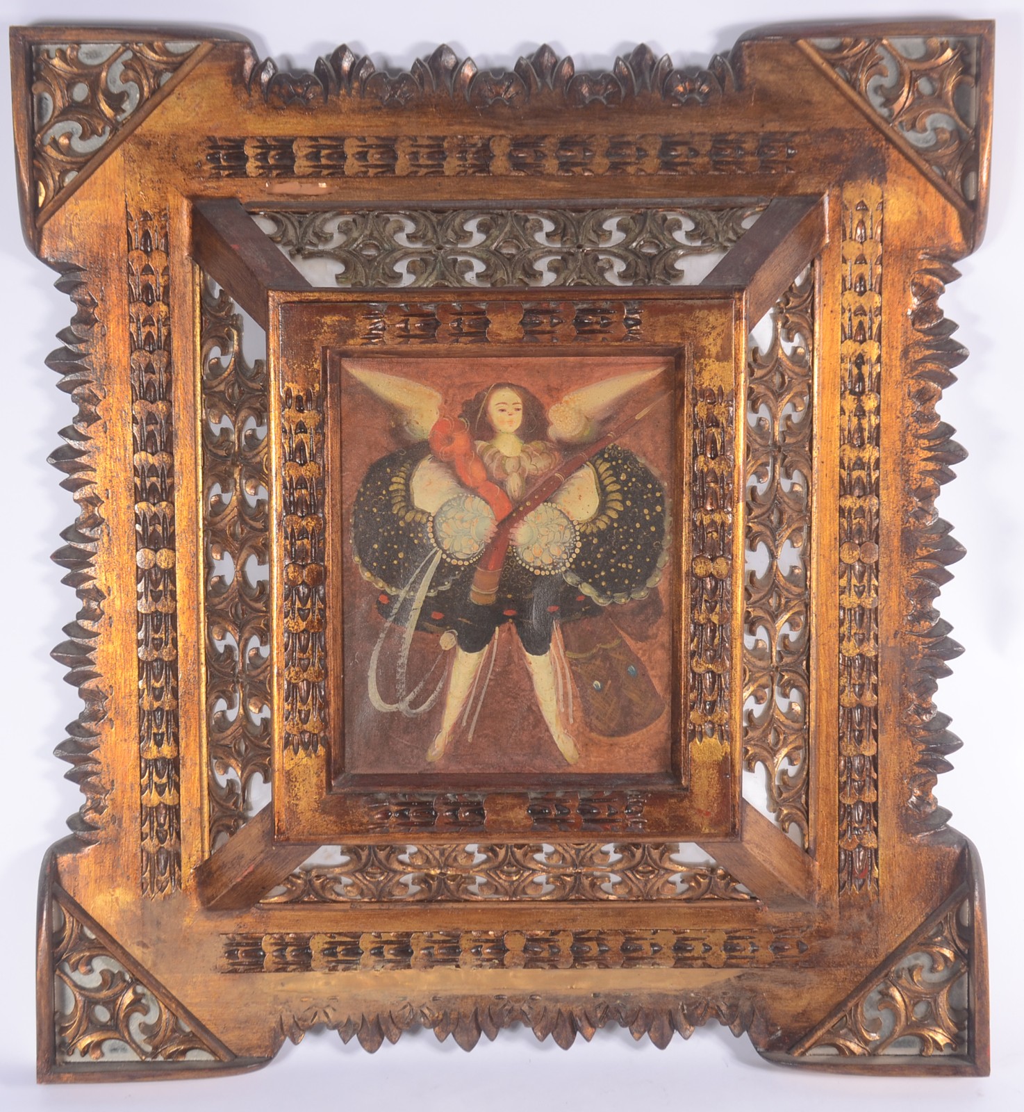Escola Cusquenha (1538), Arcanjo - foto 2 de 6