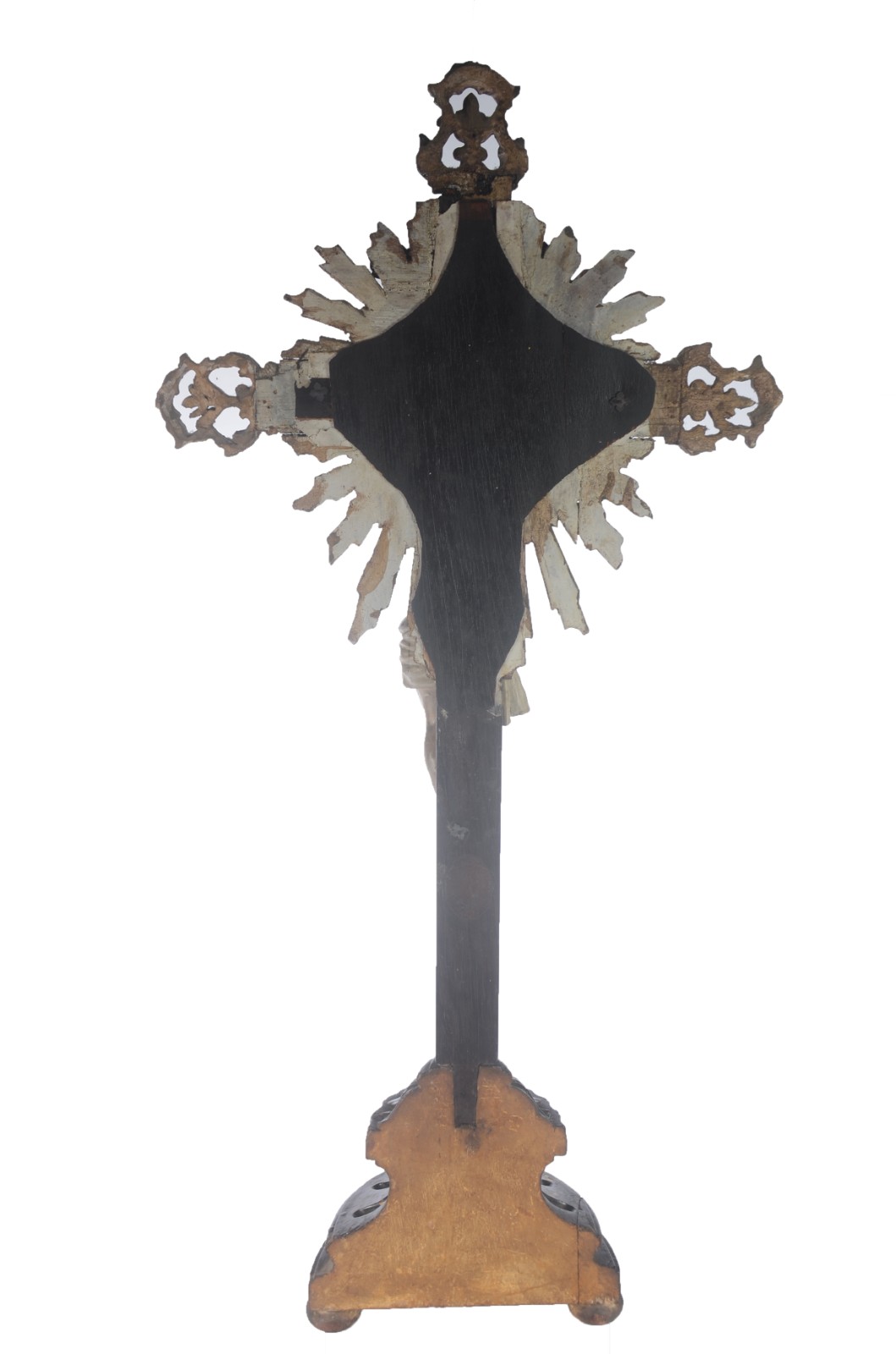 Crucifixo de madeira nobre com figura de Cristo. Escultura de boa... - foto 6 de 6