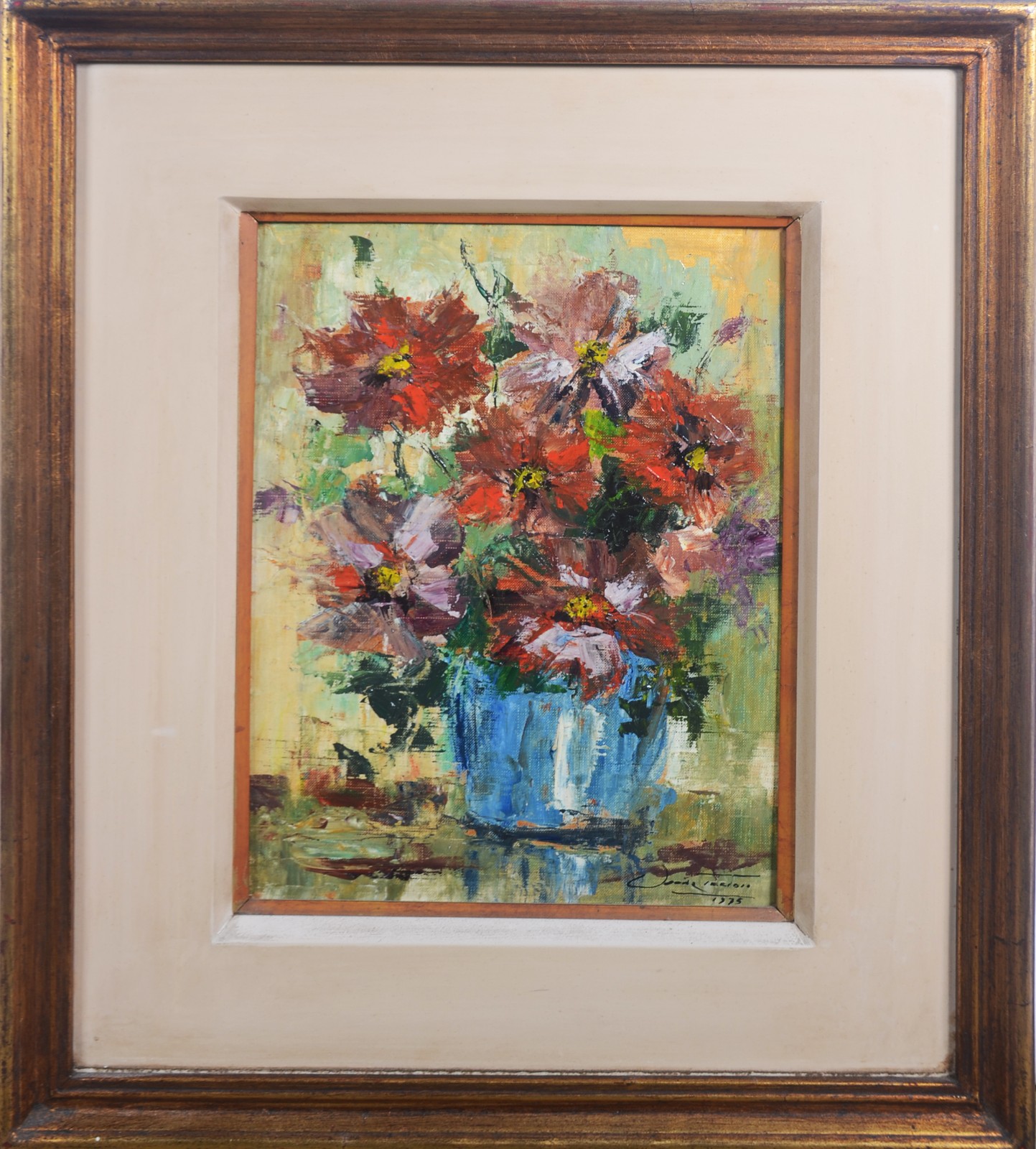 Oscar Tecídio (1926-1995), Vaso de Flores - foto 2 de 4