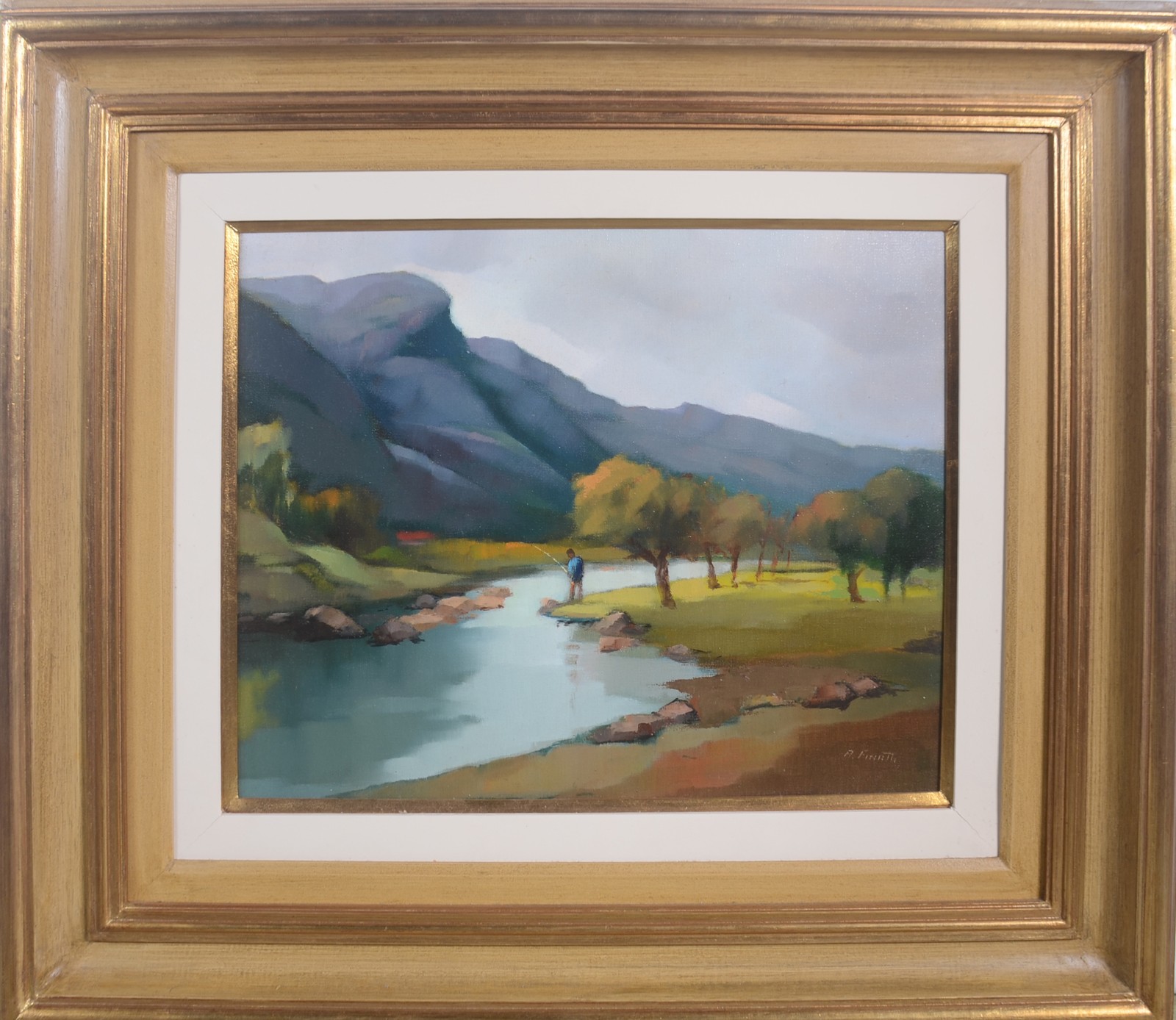 Antenor Finatti (1923), Paisagem com Figura - foto 2 de 4