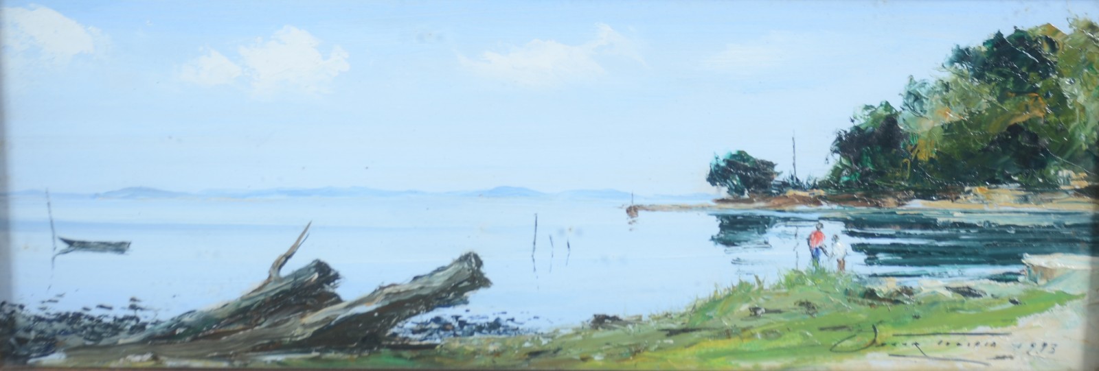 Oscar Tecídio (1926-1995), Quietude - Fundo da Baía da Guanabara - foto 1 de 5