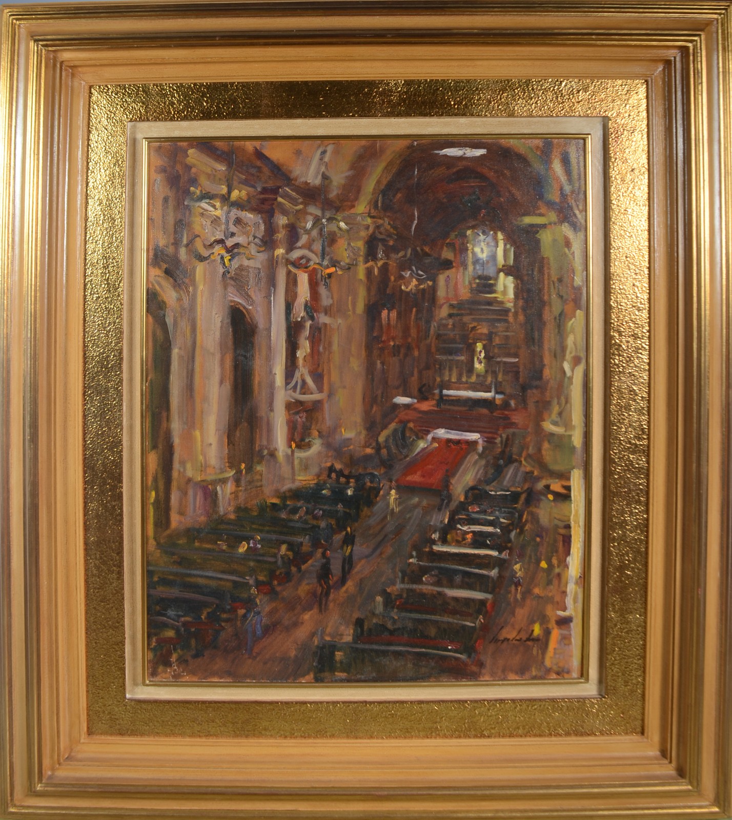 Virgílio Dias (1956), Interior de Igreja de São Francisco de Paula - foto 2 de 5