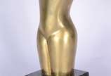 Alfredo Ceschiatti (1918-1989), Torso feminino - Escultura de bronze, base de mármore. Assinado.