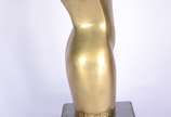 Alfredo Ceschiatti (1918-1989), Torso feminino - Escultura de bronze, base de mármore. Assinado.