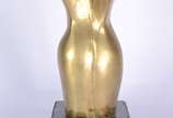 Alfredo Ceschiatti (1918-1989), Torso feminino - Escultura de bronze, base de mármore. Assinado.