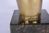 Alfredo Ceschiatti (1918-1989), Torso feminino - Escultura de bronze, base de mármore. Assinado.