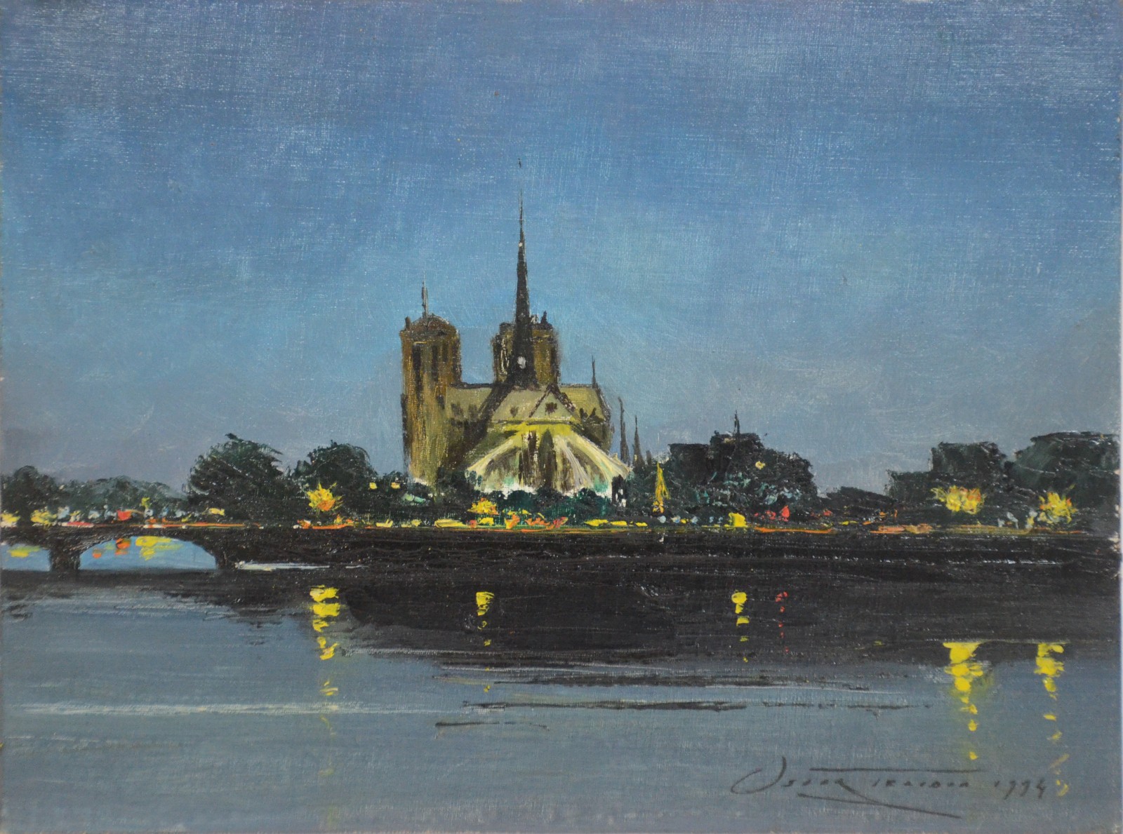 Oscar Tecídio (1926-1995), Paris - foto 1 de 4