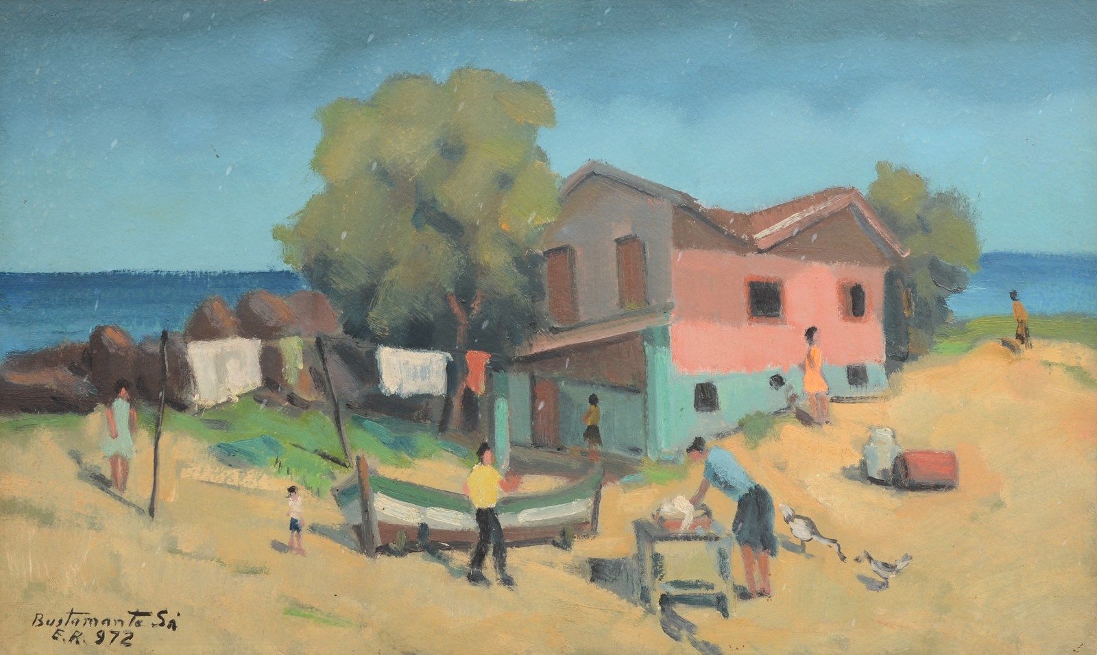 Bustamante Sá (1907-1988), Porto da Madama - foto 1 de 4
