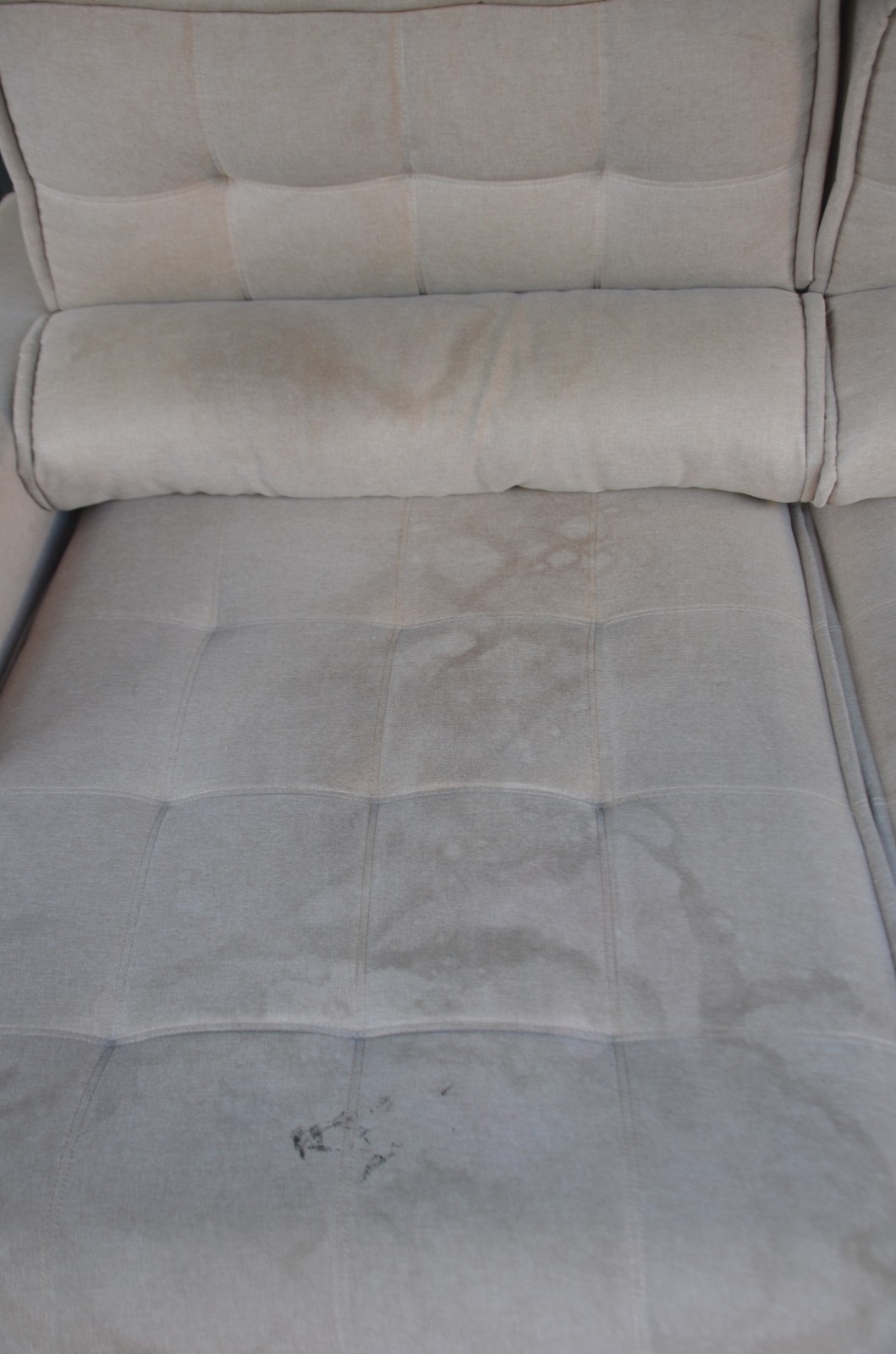 Sofá estofado para 2 lugares, assentos articulados para sofá cama... - foto 5 de 7