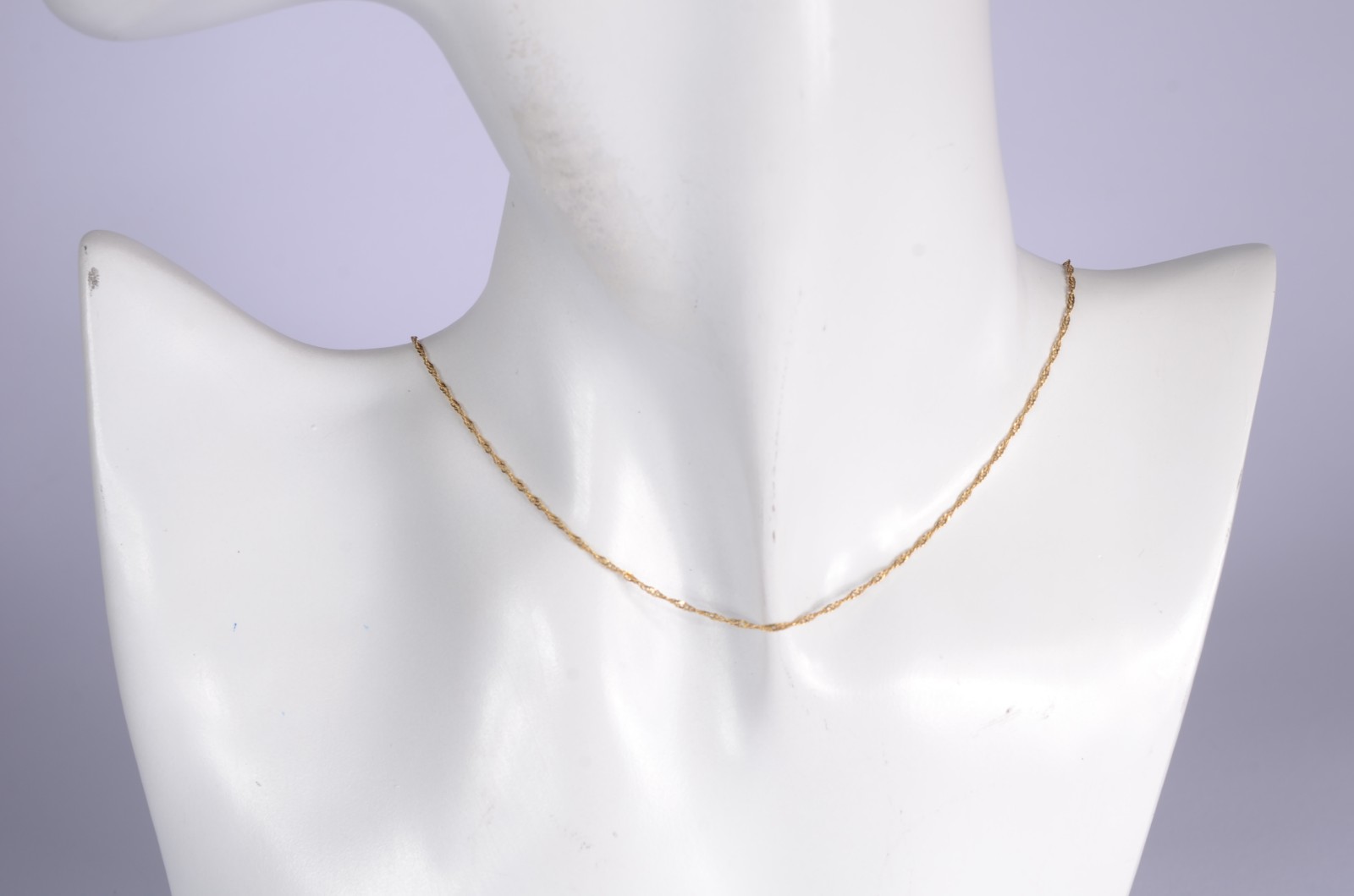 Colar de ouro 18 k., contraste 750 mls. (Por motivos de segurança a... - foto 1 de 4