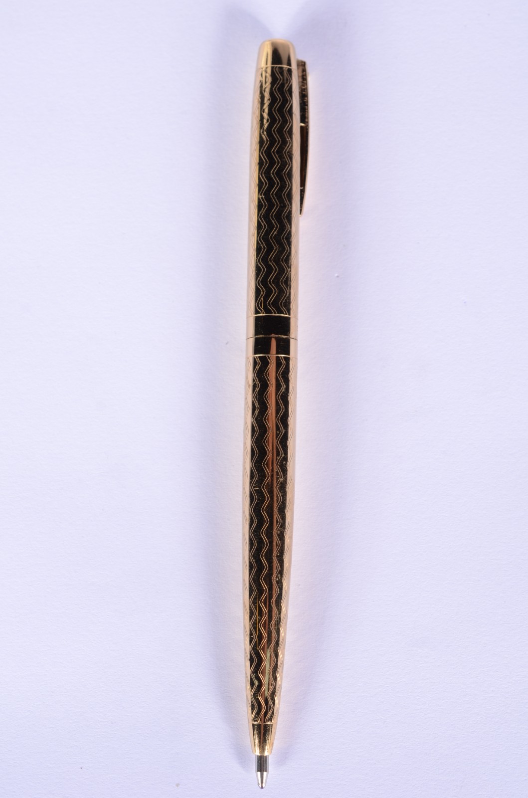 Caneta Sheaffer esferográfica com capa fina em ouro 18 k. - foto 2 de 6