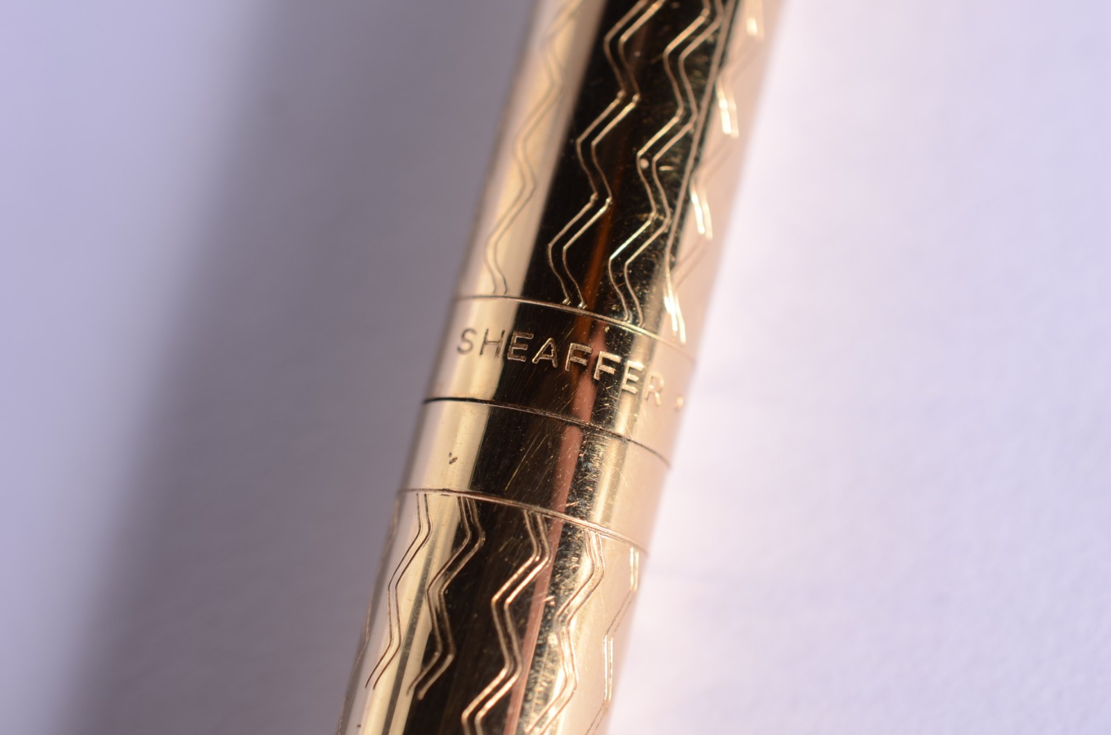 Caneta Sheaffer esferográfica com capa fina em ouro 18 k. - foto 4 de 6