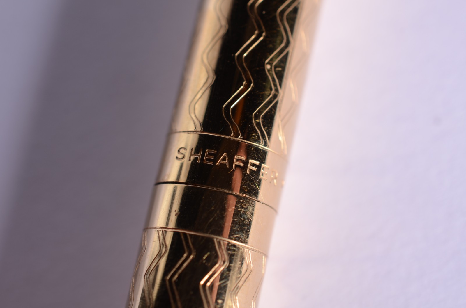 Caneta Sheaffer esferográfica com capa fina em ouro 18 k. - foto 6 de 6