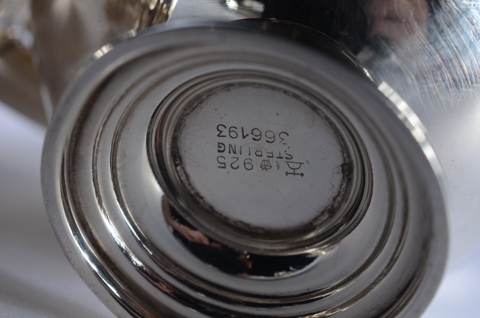 Pequeno serviço de prata Sterling, contraste 925 mls, composto de... - foto 9 de 11