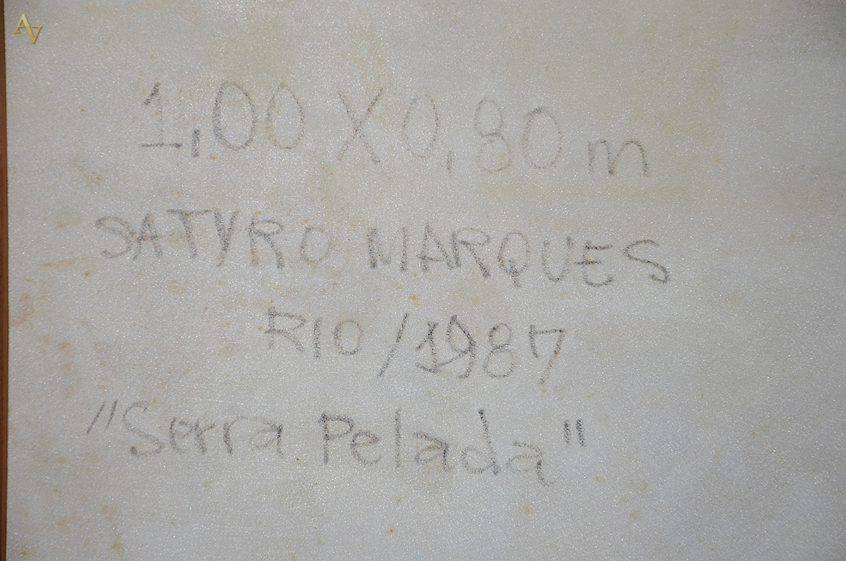 SATYRO MARQUES (1935) - Serra Pelada - ost - 100 x 80 - foto 4 de 4